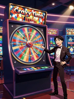 Crazy Time Slot von Evolution Gaming bei SpinGranny Casino spielen